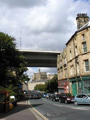 Burdock Way flies over Cross Hills