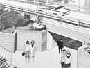Underpass entrance
