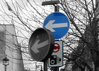 Congestion Charge reminder sign
