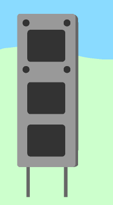 Animated reconstruction of the M1 experimental signs
