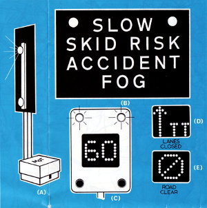 A 1968 leaflet explaining motorway signals. Click to enlarge