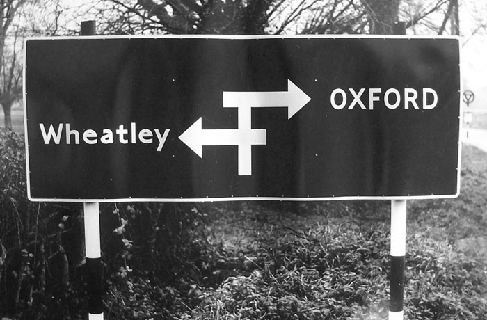 A selection of Oxfordshire signs