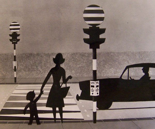 A promotional illustration for the Panda Crossing