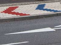 A patriotic junction (created in Photoshop)