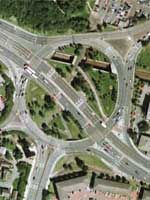 A hamburger at the end of the M602. Click to enlarge