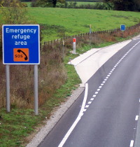 Emergency refuge area. Click to enlarge