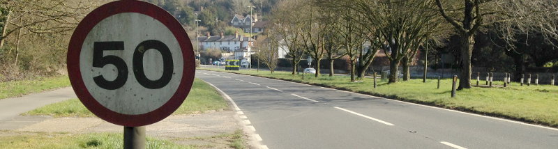 If your speedometer says you're driving at the 50 limit, are you actually doing 43mph? Click to enlarge