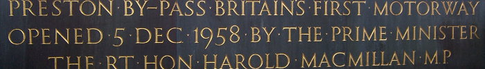 A plaque, unveiled with a fake accent