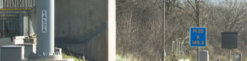 The address of the MS4 with a nearby markerpost number