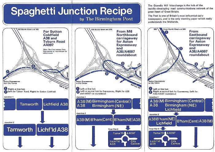 Side one of the unique routefinder... Click to enlarge