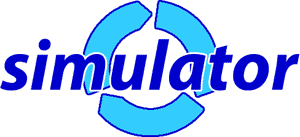 The Simulator logo, circa 2010