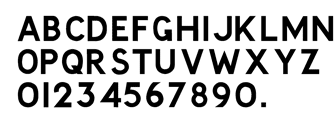 oldroadsignfont.gif