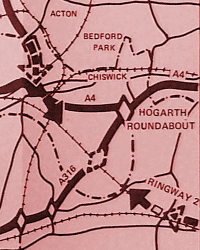 Two arrows leave little to the imagination at Barnes. Click to enlarge