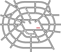 Greenwich Bypass within the overall plan