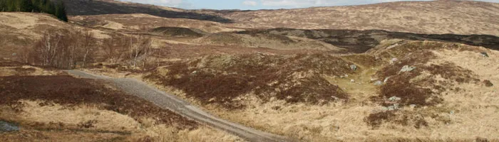 One of the stone quarries along the road. Click to enlarge
