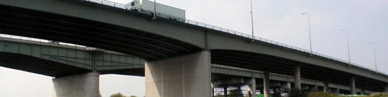 The M6 Thelwall Viaduct is already busy enough. Will it be carrying more traffic from tomorrow? Click to enlarge