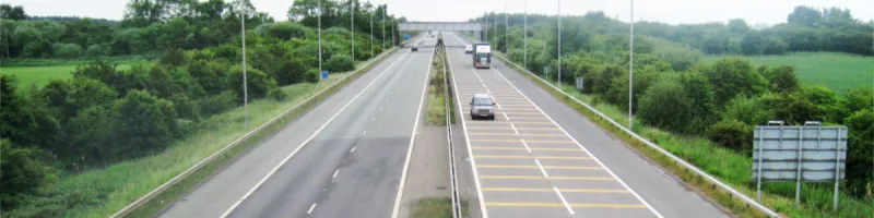 The M181, when it was still M181, showing why it was interesting mainly for its road number. Click to enlarge