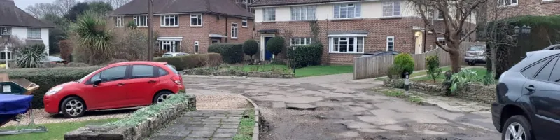 New surface, new lights, new pavements: £250,000, please. Click to enlarge