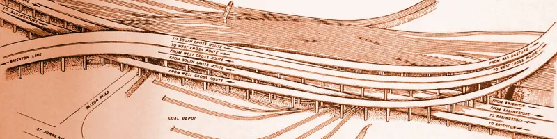 The extraordinary Clapham-Wandsworth Link - surely worth a page on its own, and now it has one. Click to enlarge
