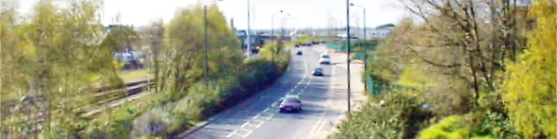 Orient Way in Leyton, a tiny remnant of Radial Route 6. Click to enlarge