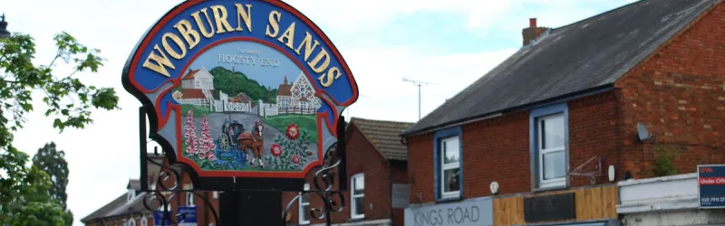 Woburn Sands, formerly Hogsty End - but never Beesworth. Click to enlarge