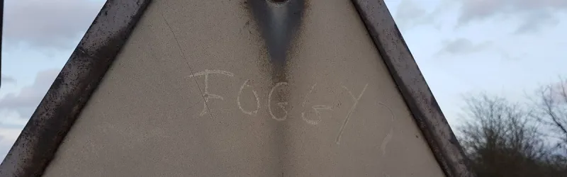 Foggy? Click to enlarge