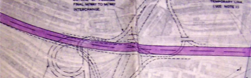 A disappointingly blurry interchange between Ringway 1 and the PNLR. Click to enlarge