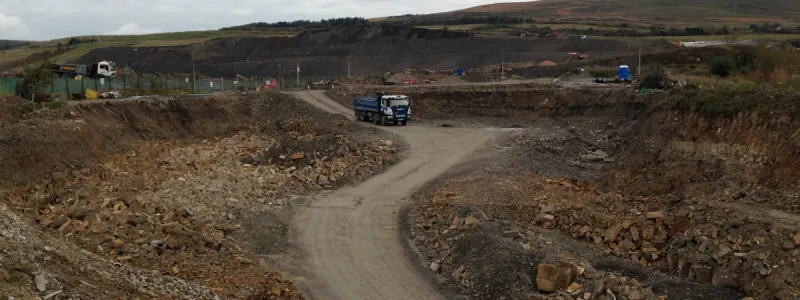 Massive earthworks in the Clydach Gorge being carried out by Costain as part of the 2015 upgrade works. The scene would have been similar when John Morgan was on site in the early 1960s. Click to enlarge