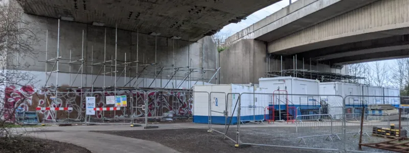 Maintenance work was already under way before the problem was detected. Click to enlarge