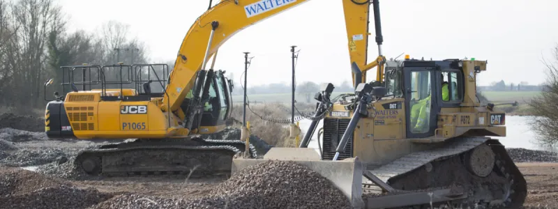 Earthmoving on the A14 Cambridge-Huntingdon scheme. RIS2 promises a lot more of this. Click to enlarge