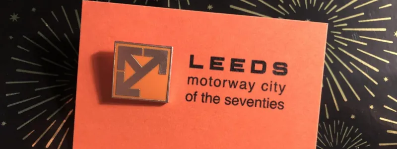 Wear it with pride: Leeds, motorway city of the seventies. Click to enlarge