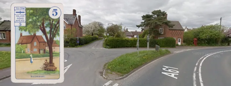 There's nowhere to sit but Baldersby is otherwise unchanged. Click to enlarge