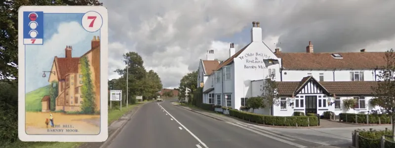 The Bell, changed only by a coat of white paint. Click to enlarge