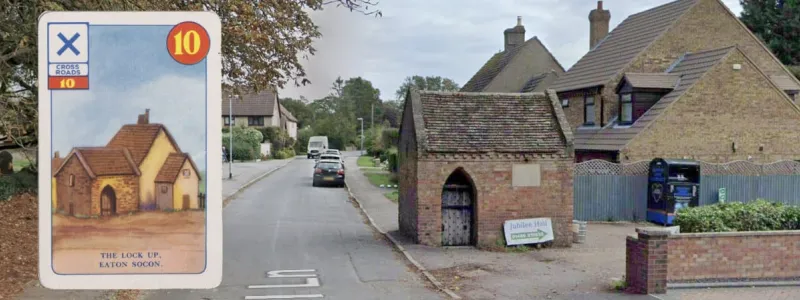 The Lock Up on School Lane, seemingly without any criminals inside. Click to enlarge