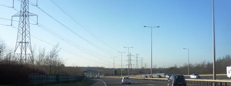 The M65 westbound between the M61 and M6. Click to enlarge