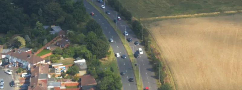 The Parkway: built in the 1940s for the "D" Ring, dualled in the 1960s, due to be rebuilt as a motorway to become Ringway 3. Click to enlarge