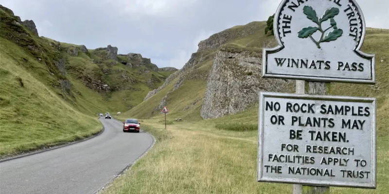 No rock samples or plants may be taken. Photos are OK though. Click to enlarge