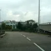 Turning left through the undergrowth...