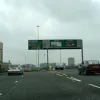Junction 3 was so much fun last time that we'll do it again! Merge left quickly to turn off here...