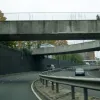 On the junctions with underpasses, there are lay-bys — presumably just because the space was available. I'd hate to have to stop here and then try to get back out, particularly going the other way where you'd be on the inside of a corner.