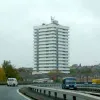 Above junction 7, this appears to be the future as pictured by 1960s town planners.