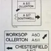The same sign area but a different shape shows how much more use could be made of the available space even where destinations are already stacked.