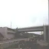 Sharpe Lane Bridge before the slide took place...