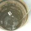 Shaft constructed as part of the inverted siphon under the Aire and Calder Navigation. Photograph taken 17 September 1998.