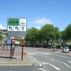 The road signposted from the tunnel as 'local access' is in fact a three-lane dual carriageway, well used by those who know Liverpool well enough to ignore its direction signs. Despite its size it doesn't take the majority of tunnel traffic, however.