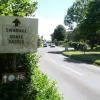 Studland is a sleepy little village, a dead end until the mid 1920s, and it still has the feel of being at the end of the line. It's not the sort of place you expect a motorway to terminate!