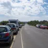 Here it is - the motor road. It is laid out in the manner of a 1920s new road, with long straights connected by brief corners, and has two lanes throughout. You can park on it, or walk, or cycle if you like.
