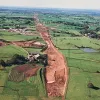 View west from contract interface to Riley Green