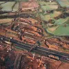 M6 interchange, view west