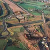 M61 interchange, view west